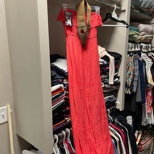 Maxi dress (coral)